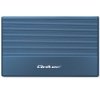 Qoltec Obudowa | Kieszeń na dysk SSD HDD 2.5 | SATA | USB 3.0 | Super  speed 5Gb/s | 2TB | Niebieskia